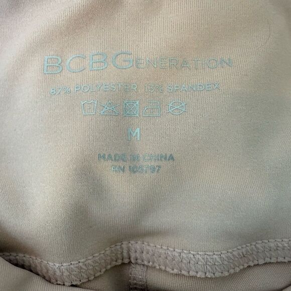 BCBGeneration Pink Bike Shorts Sleek Fit - Picture 7 of 11